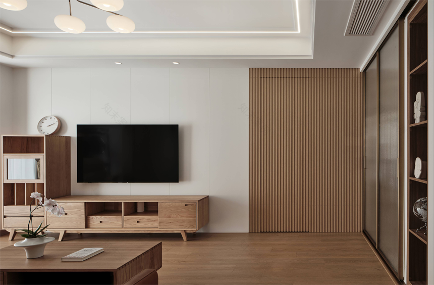 135㎡简约日式亲子宅-15