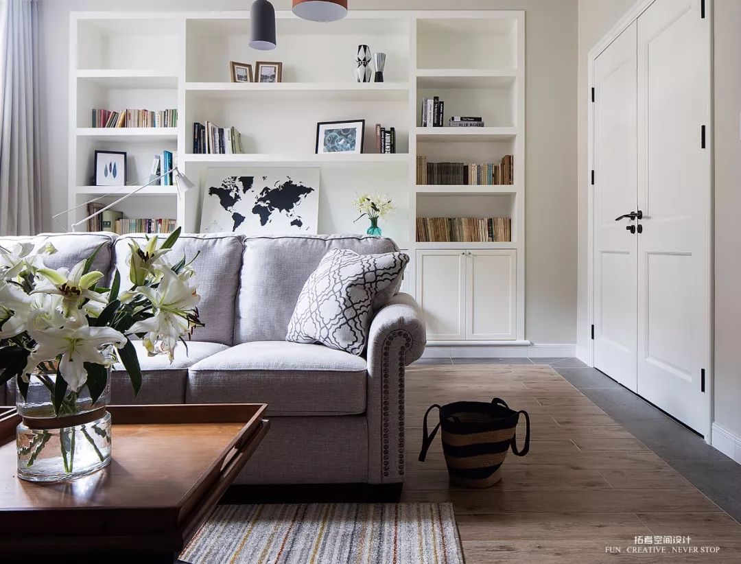 现代美式【海岸蓝】演绎加州西海岸风情-51