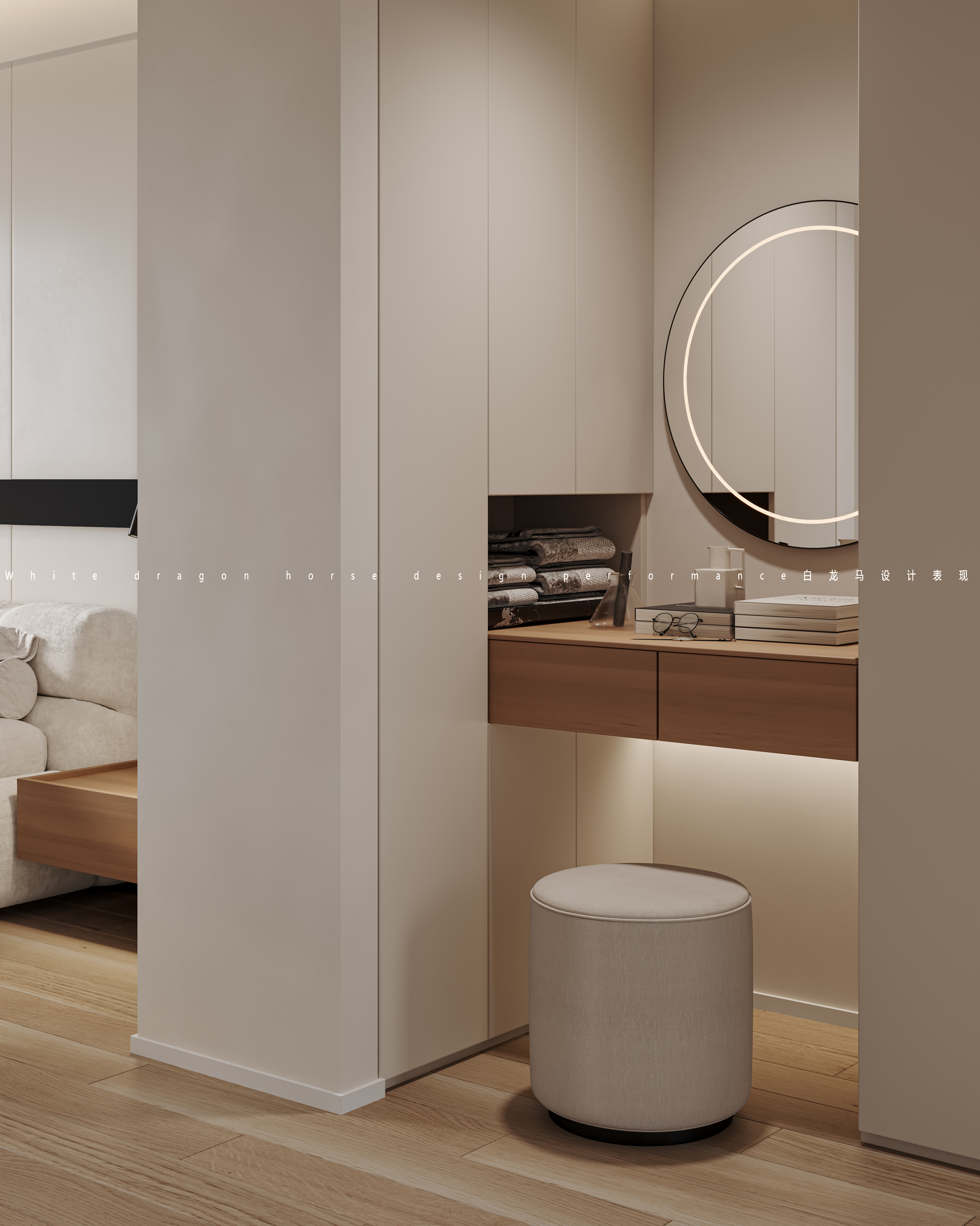 现代简约家装表现——白龙马效果图-11