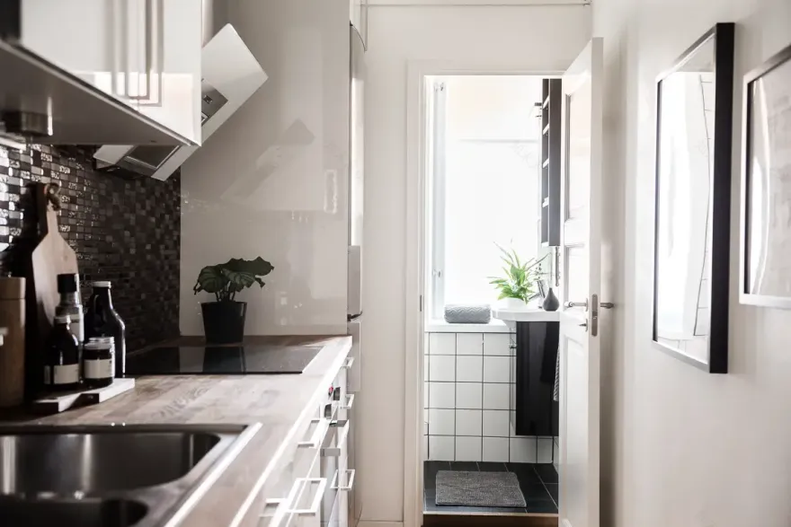 瑞典 29 平米小户型公寓的装饰艺术-9