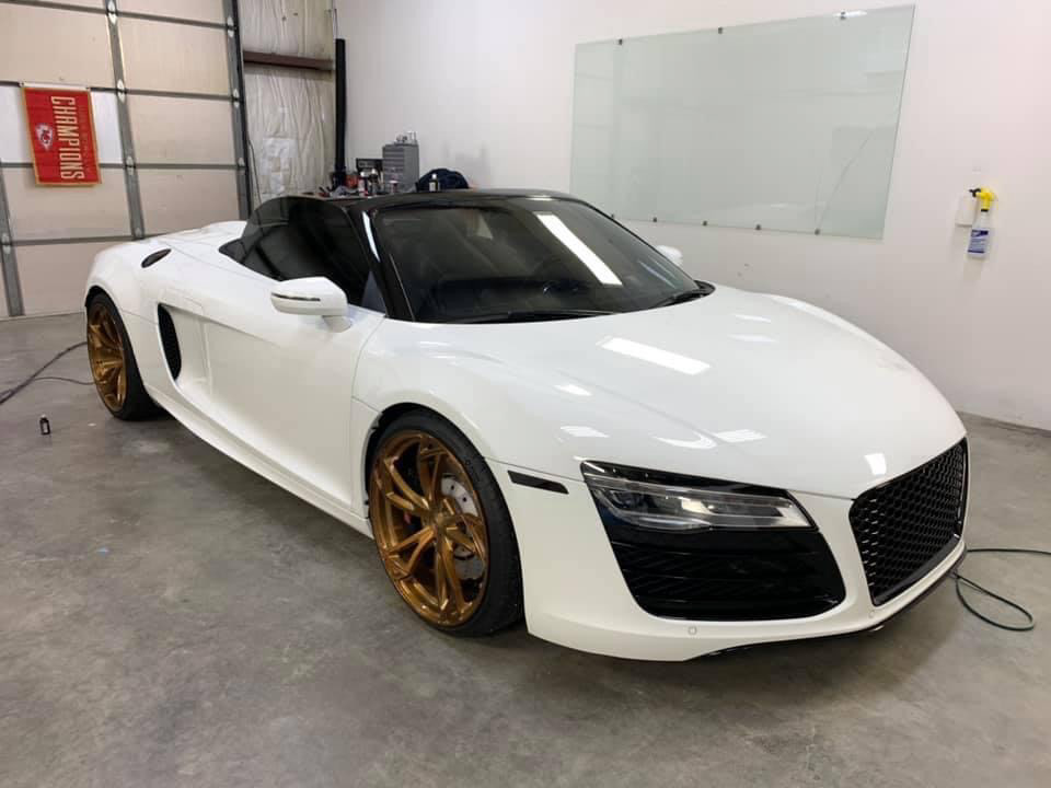Audi R8 (Paint Correction/Ceramic)-7