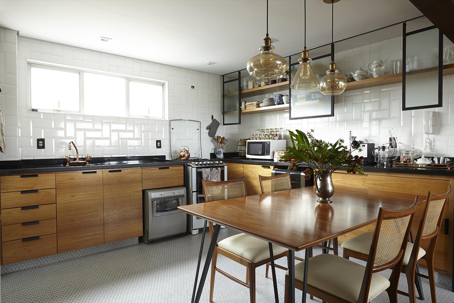 巴西 Apartamento Girassol | 混凝土与木质的完美结合-5