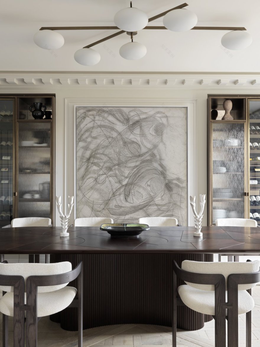 Louvre 住宅室内设计丨Humbert & Poyet-7