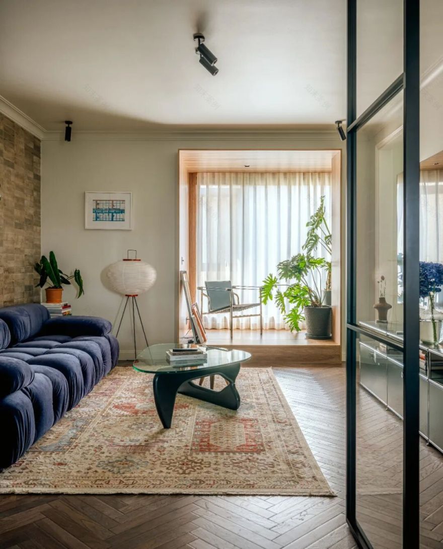 私宅|90平米温馨复古的家-17