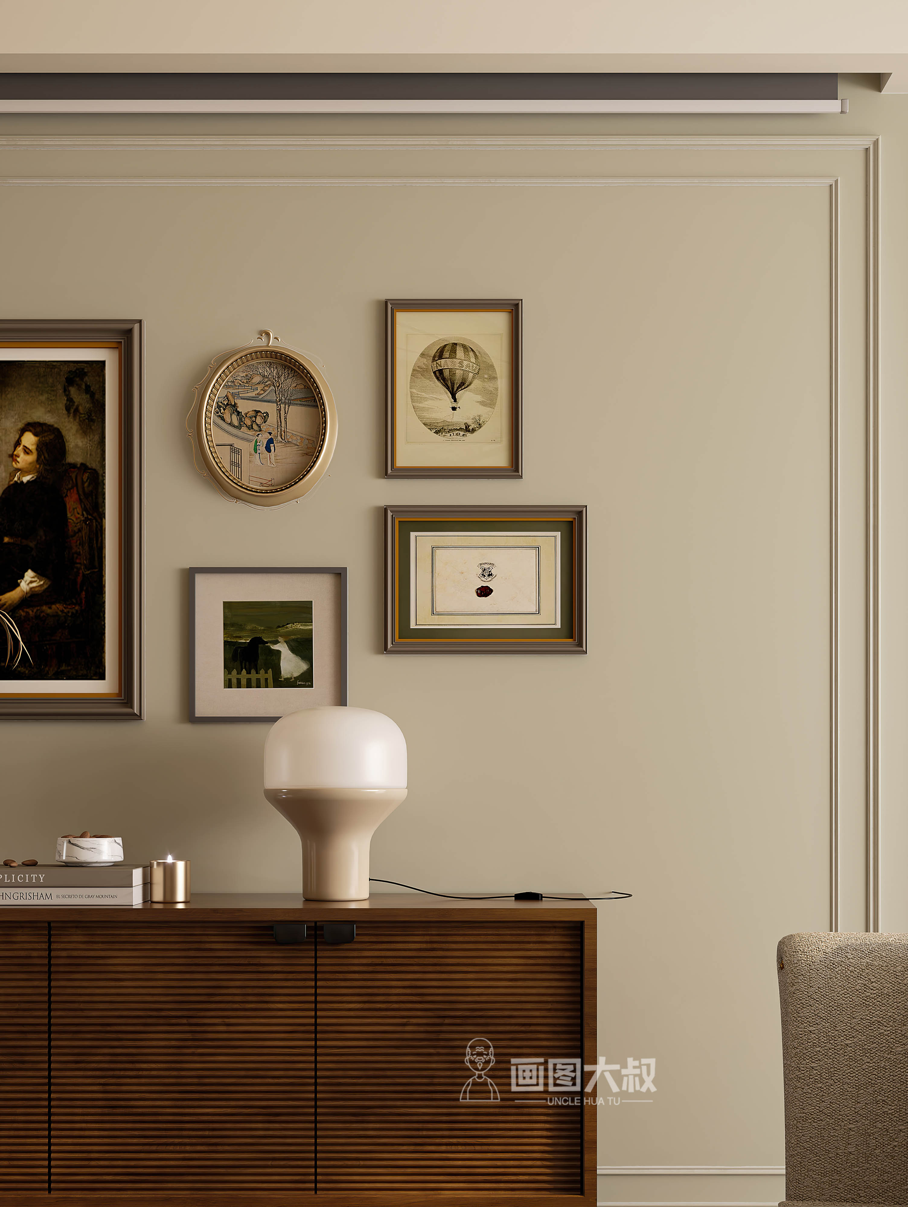 复古风效果图表现-13