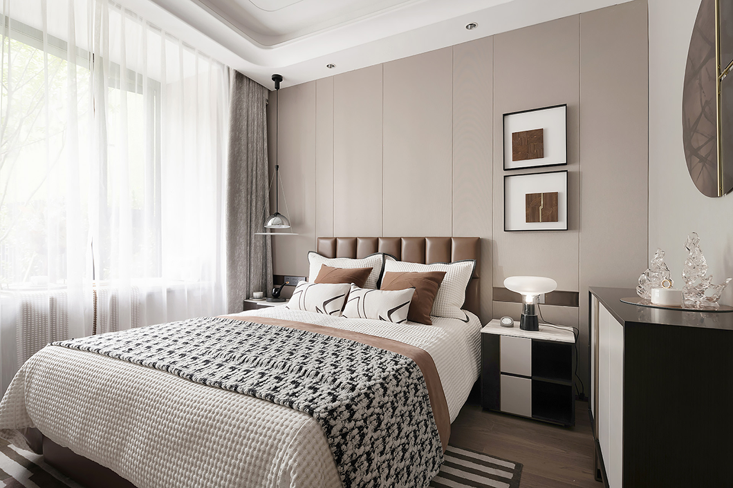 德方圆 | 380㎡现代别墅，轻奢有度，简而不凡！-25