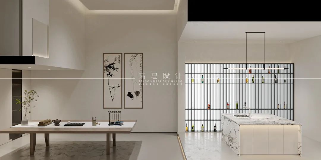 现代宁静诗意底跃别墅丨青马别墅设计-22