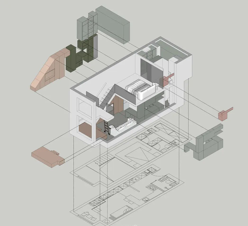 LOFT公寓设计丨中国太原丨孟庆飞-13