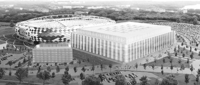 多功能综合体“斯巴达克”足球场丨俄罗斯莫斯科-18