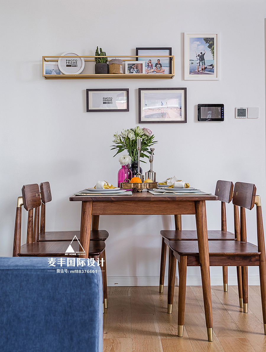 杭州远洋心里 89㎡北欧复古混搭,打造海洋之心梦幻家园-22