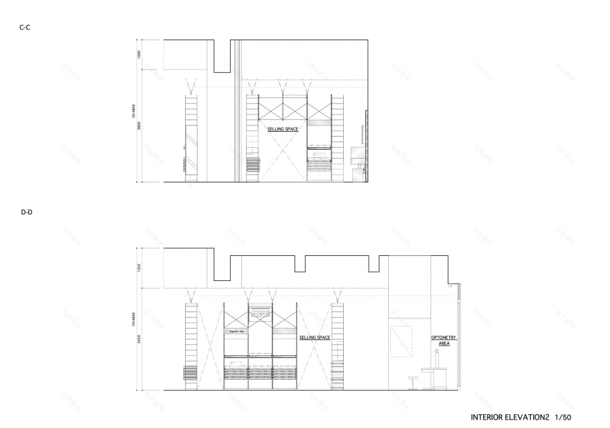 JINS 睛姿函馆店丨日本丨Schemata Architects + Jo Nagasaka-40