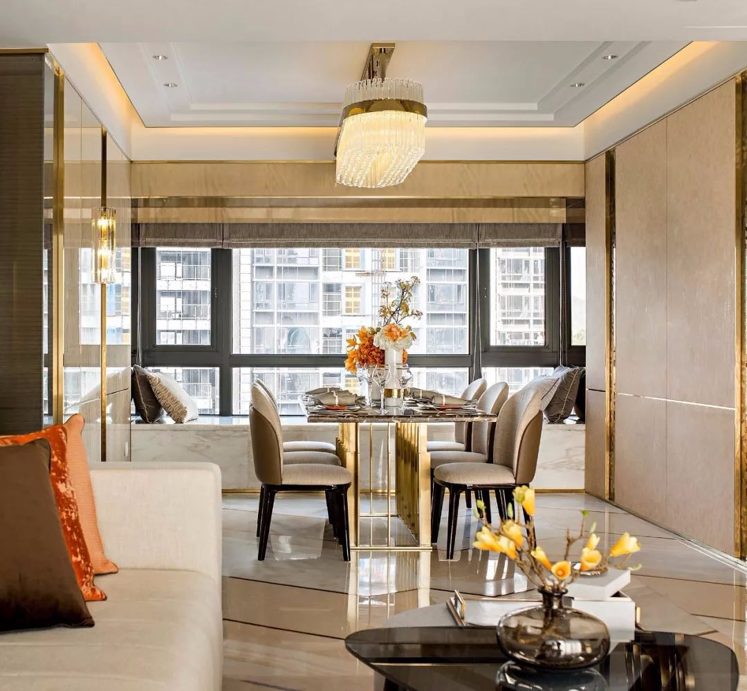 洪德成作品：让现代奢华空间更时尚|京基御景峰7栋A户型样板房-0