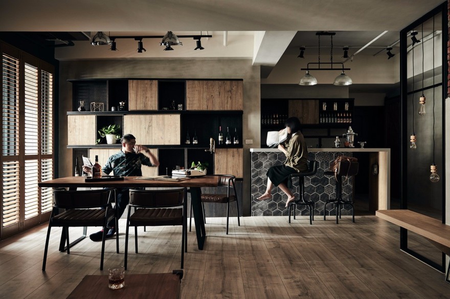 新旧元素融合的品味家 羽筑设计-9