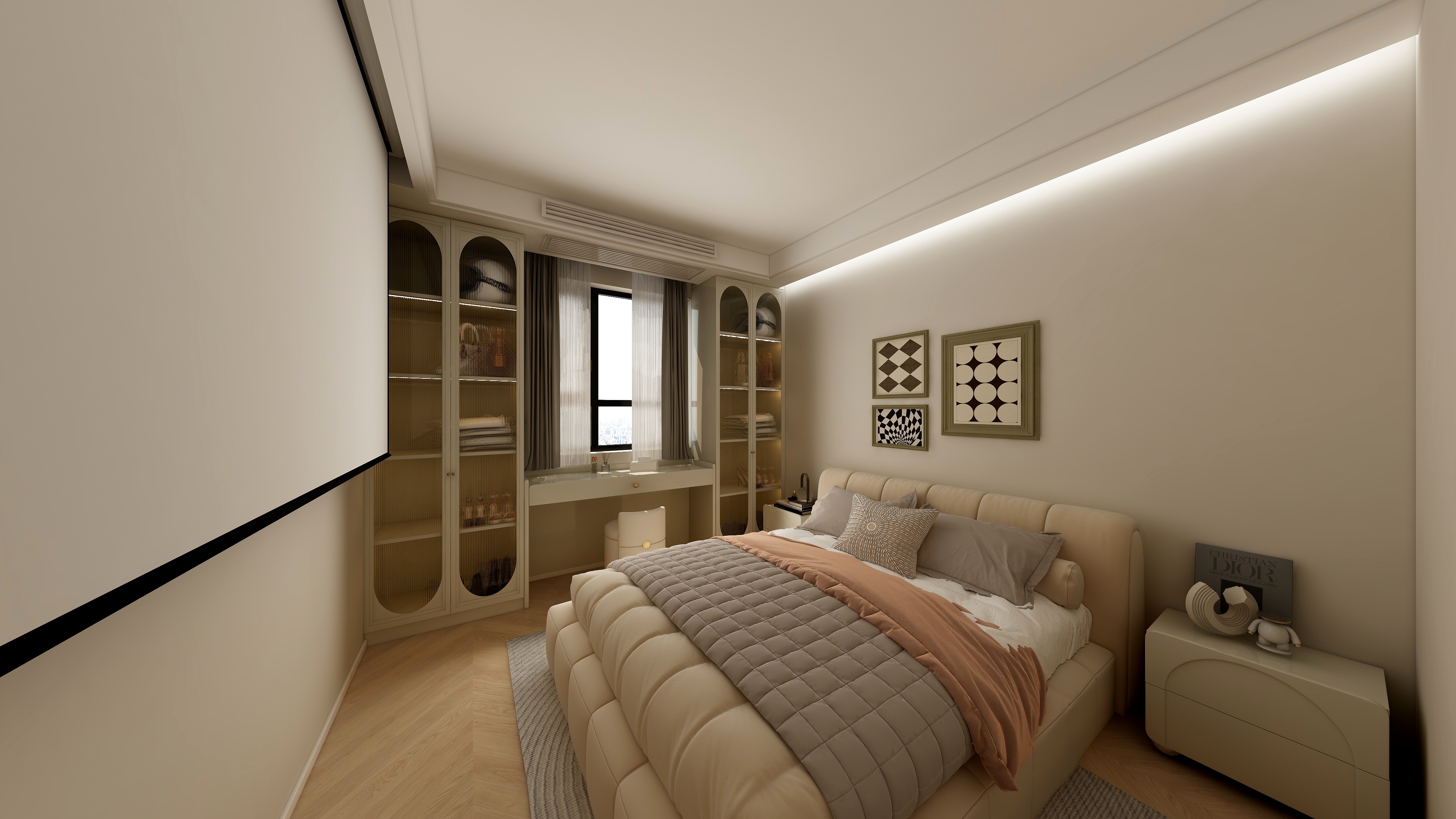 60M²原木奶油风两居丨中国上海-13