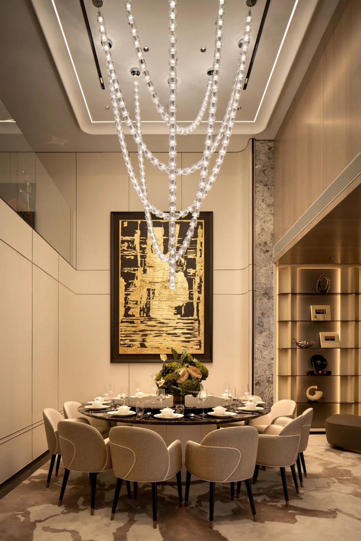 台州玖樾府482㎡样板间丨中国台州丨DARRY戴瑞软装-36