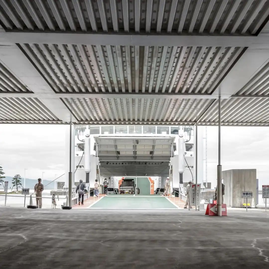 直岛客運碼頭（海之驛站直島）丨日本香川丨SANAA（妹島和世,西澤立衛事务所）-36