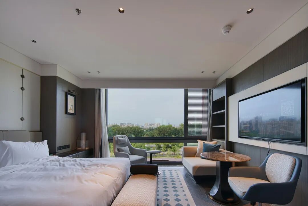 金茂装饰酒店新作|北京通州皇冠假日酒店-73