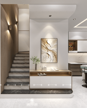 LIVING ROOM & KITCHEN DESIGN SPACE