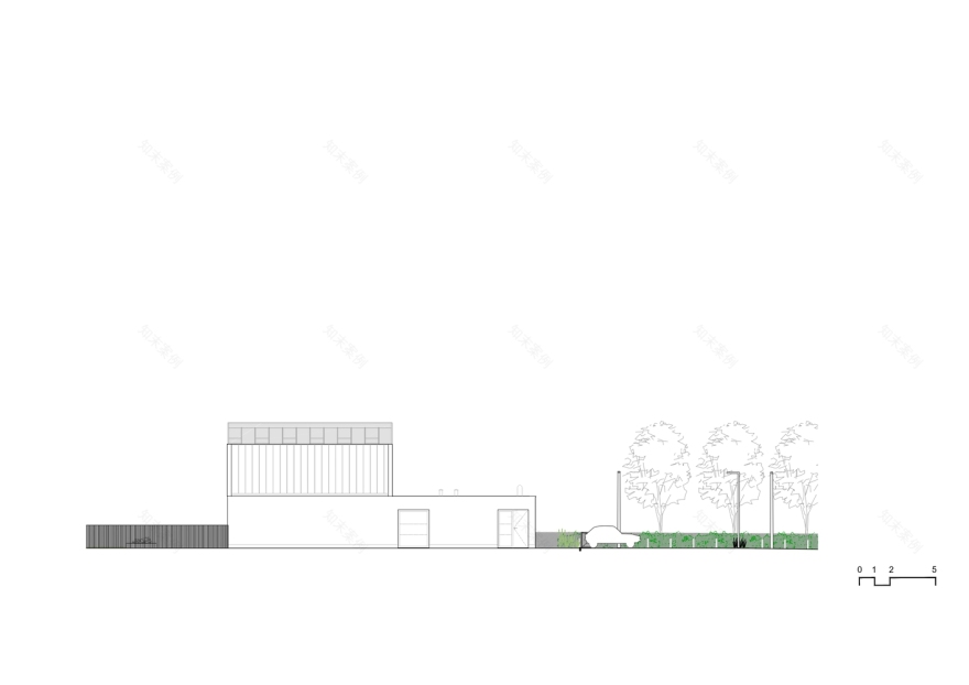 轻盈的阳光板和温暖的木质家具融合的幼儿园设计丨戈者设计-15