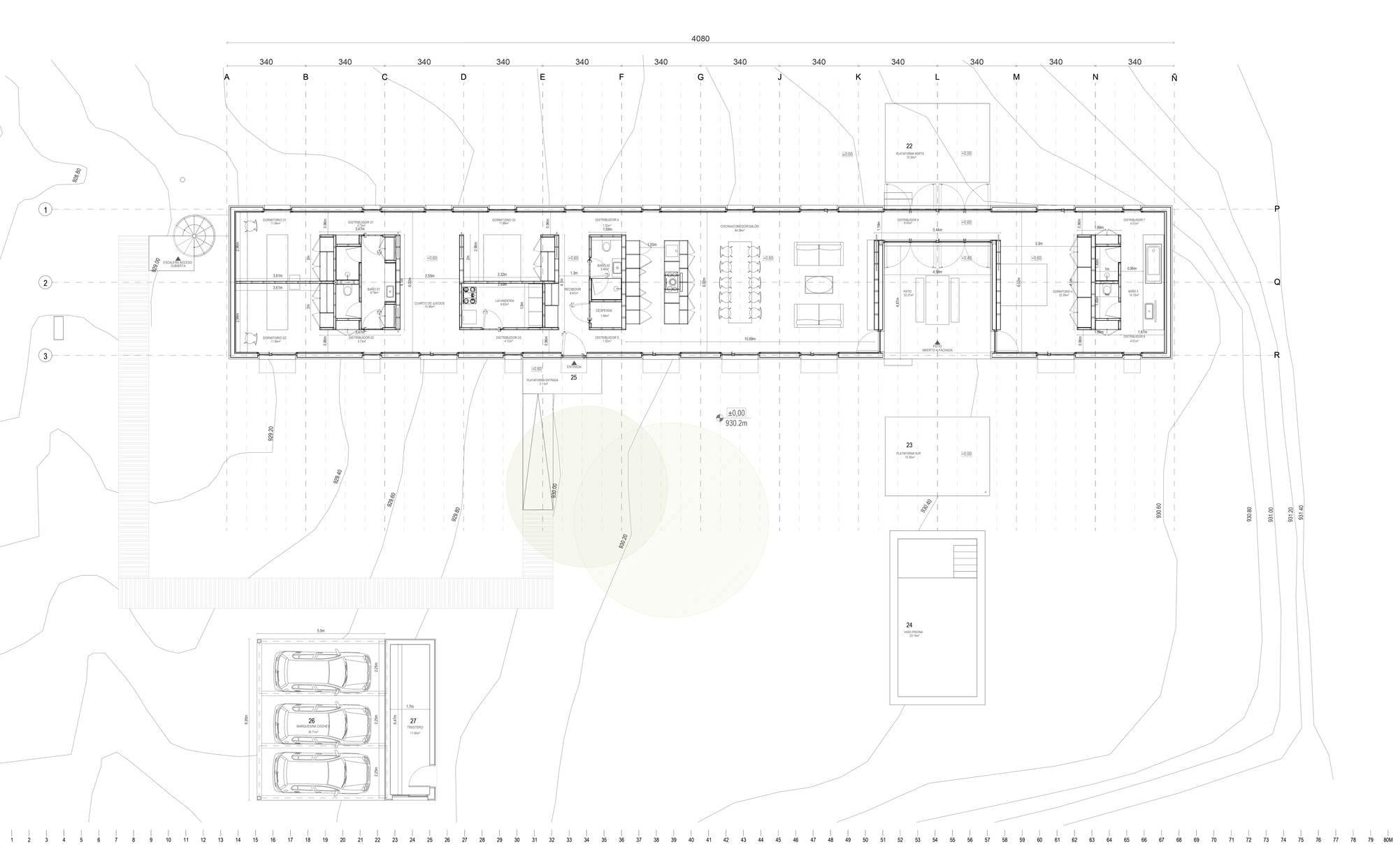EÑE House丨西班牙马德里丨Estudio Albar-12
