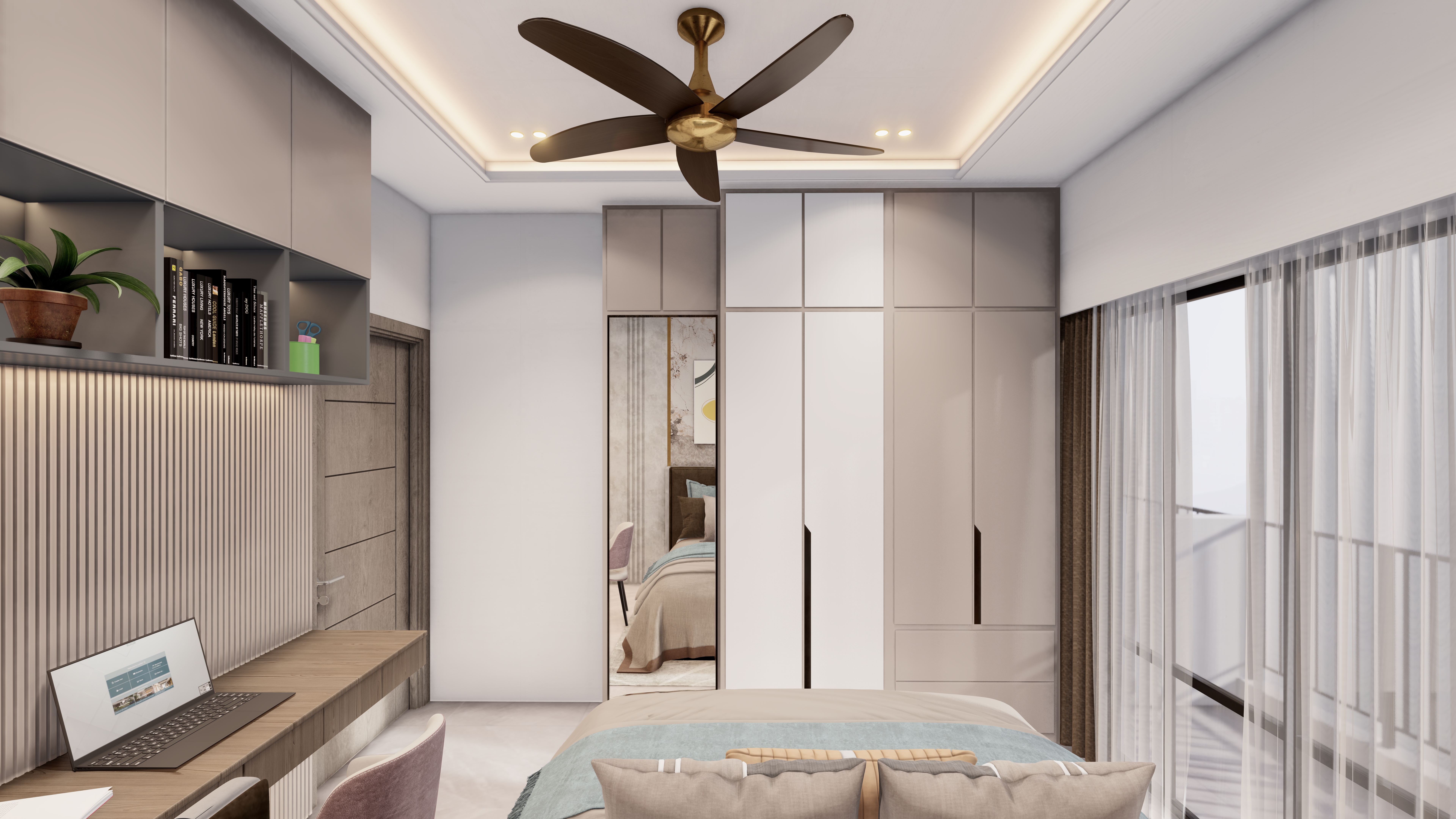 Mr· Forhad的3D室内可视化项目丨孟加拉国-14