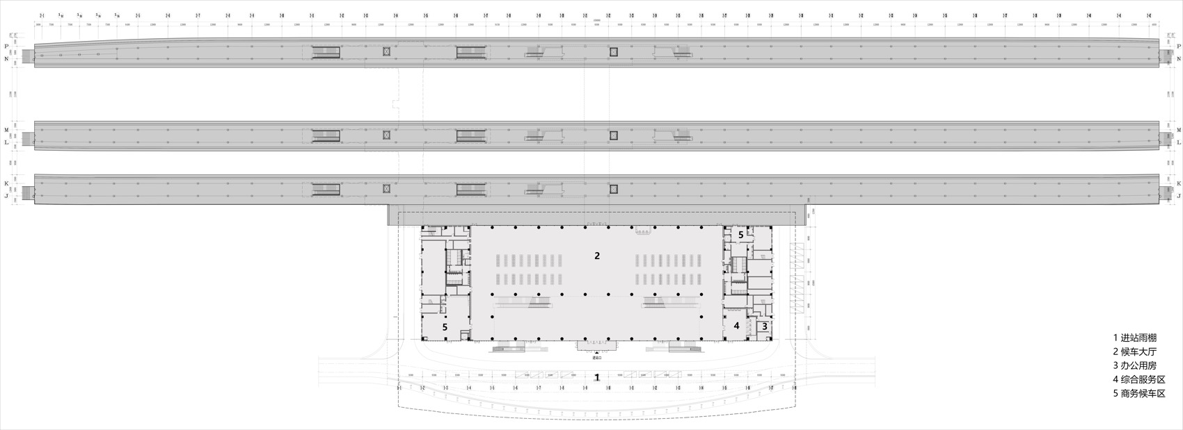 新建湖州至杭州西至杭黄高铁连接线湖州东站站房及相关工程丨中国湖州丨中南建筑设计院股份有限公司-34