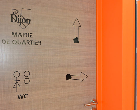 第戎方丹德乌什区新图书馆导视系统设计项目丨法国第戎丨A4 Designers-16