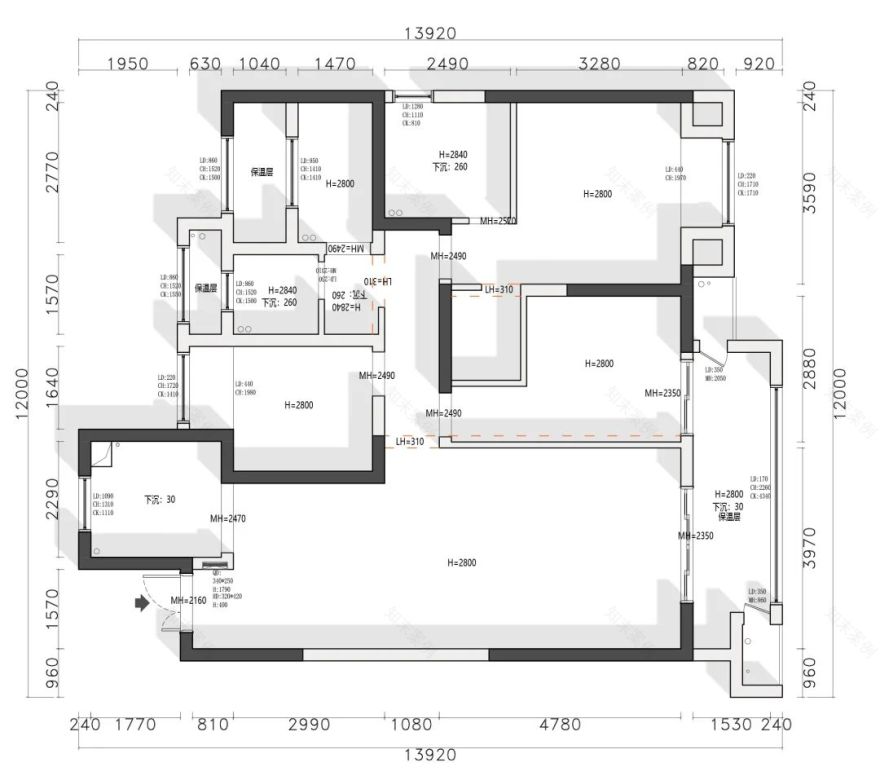深色现代空间 · 天宁吾悦 140㎡的质感生活丨中国常州丨鸿鹄设计-50