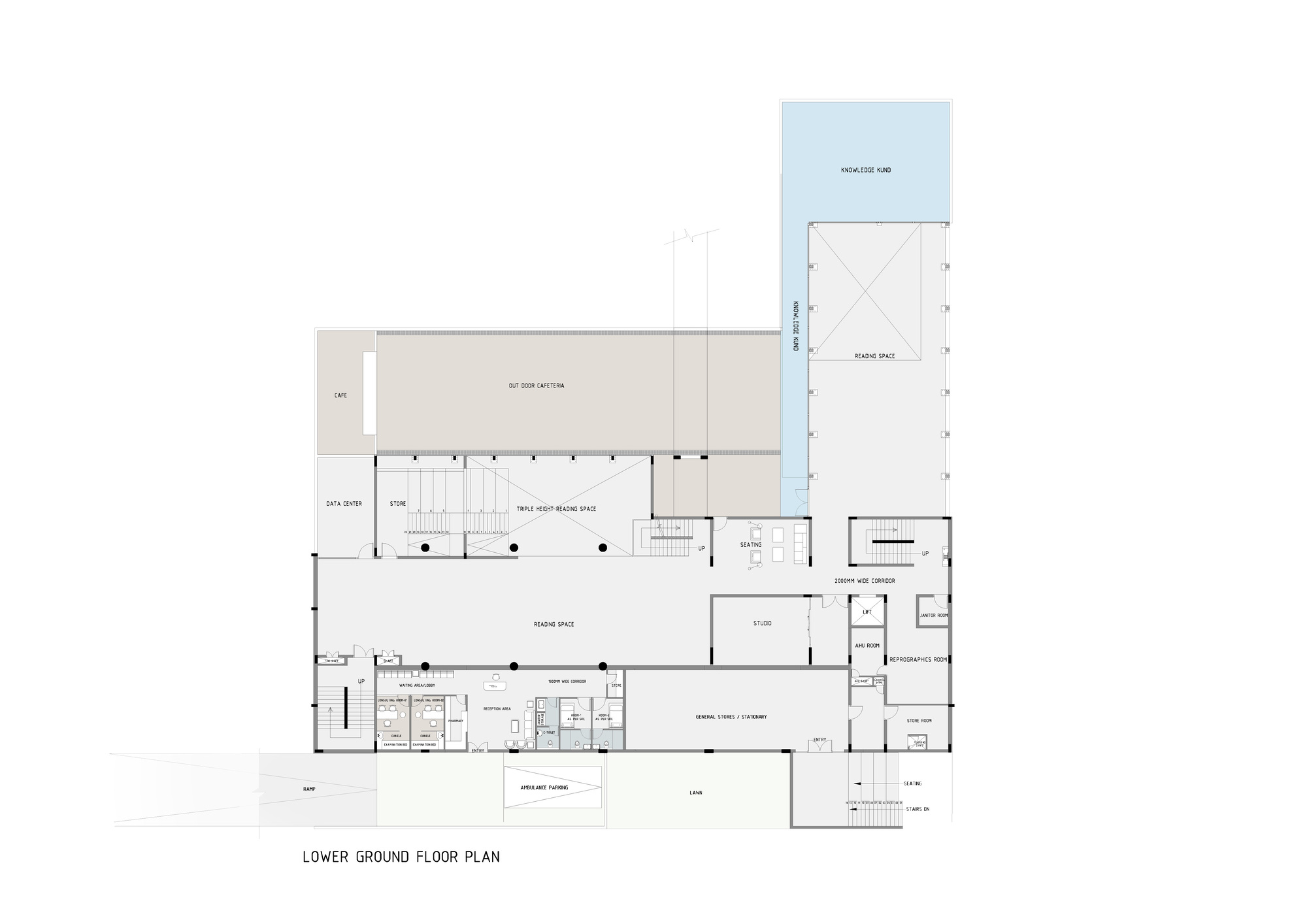 Wo·sen University 图书馆丨印度丨Designhaaus Solutions-40