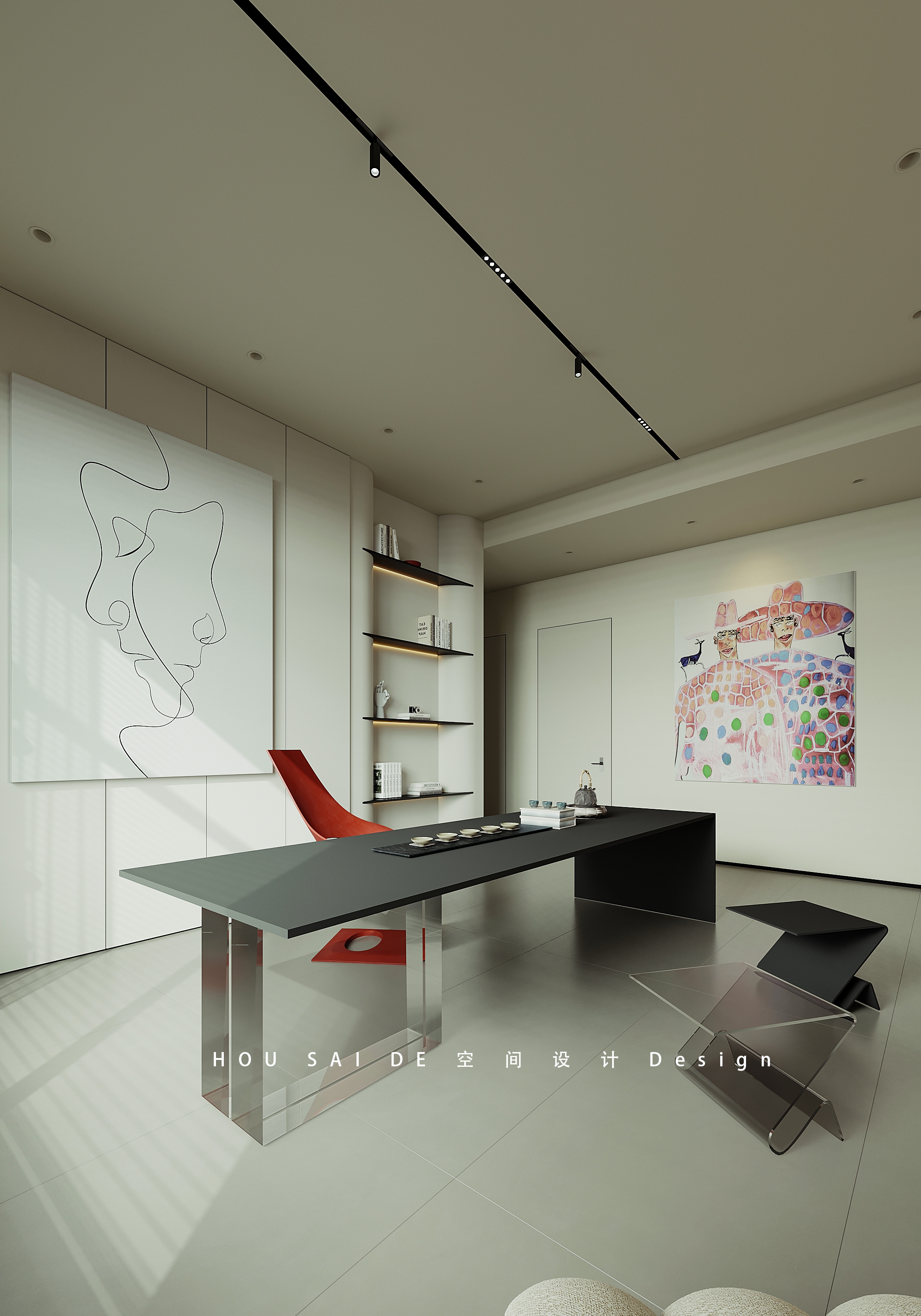 极简风格室内设计丨中国河北丨HSD 设计-21