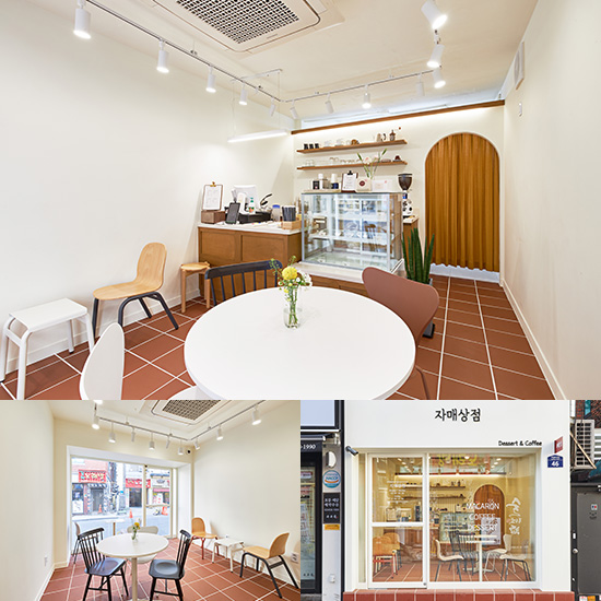 十平米可爱甜品店的室内设计魅力-1