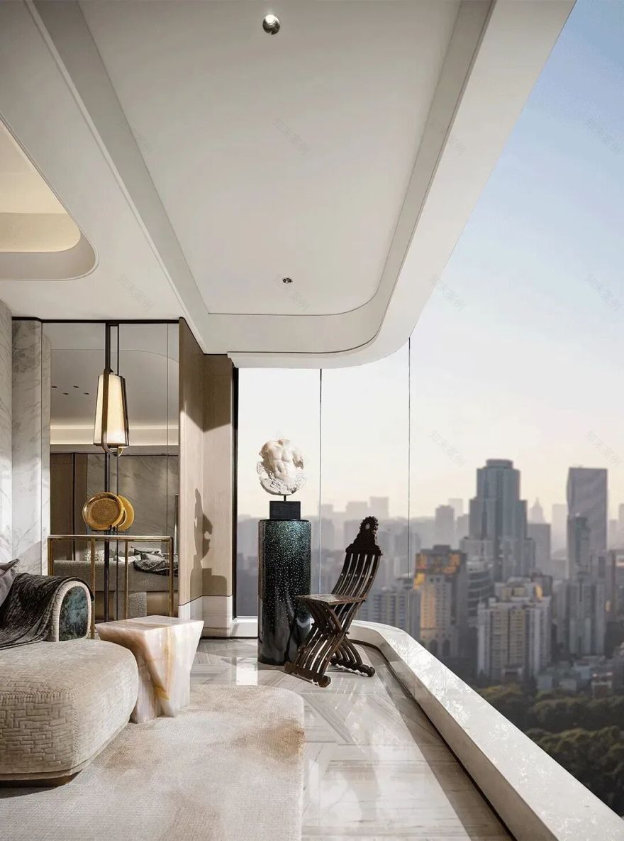 紫香舸230㎡顶奢塔尖样板间-24