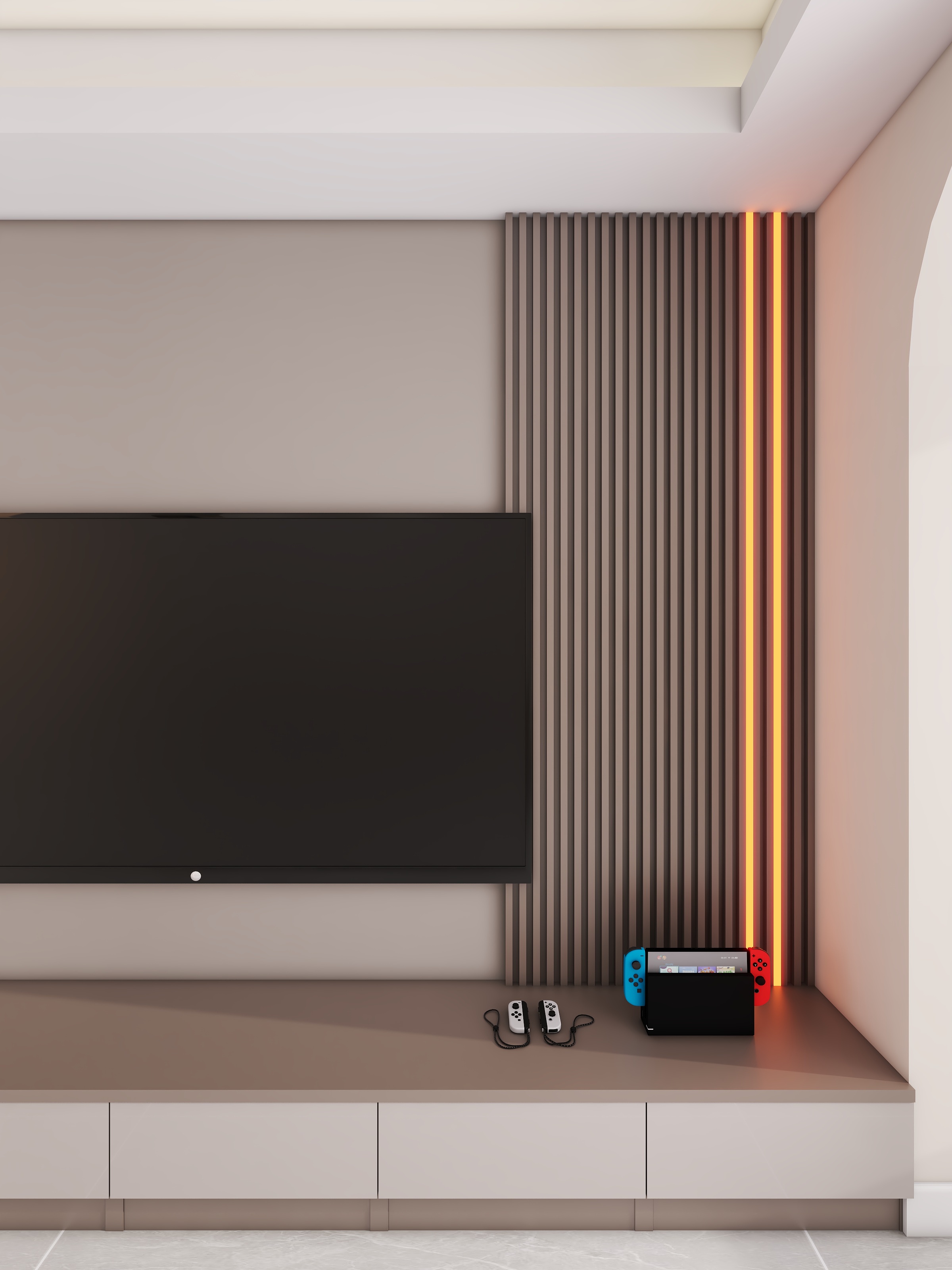 陕西安康万达one（119平方现代简约四居室）-9