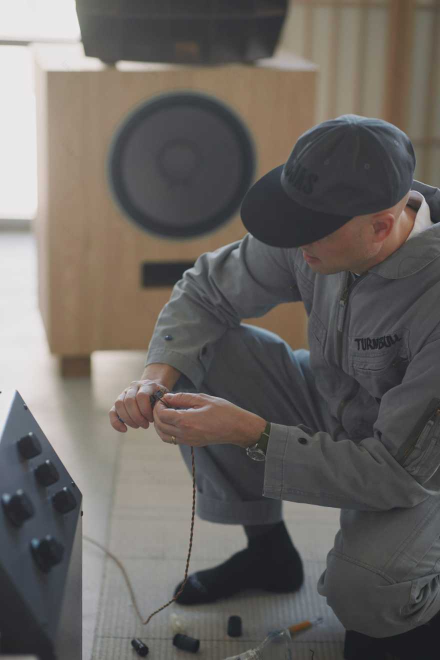 Form Follows Feelings: Devon Turnbull and Karimoku Craft Wooden Speakers That Stir the Soul.-12