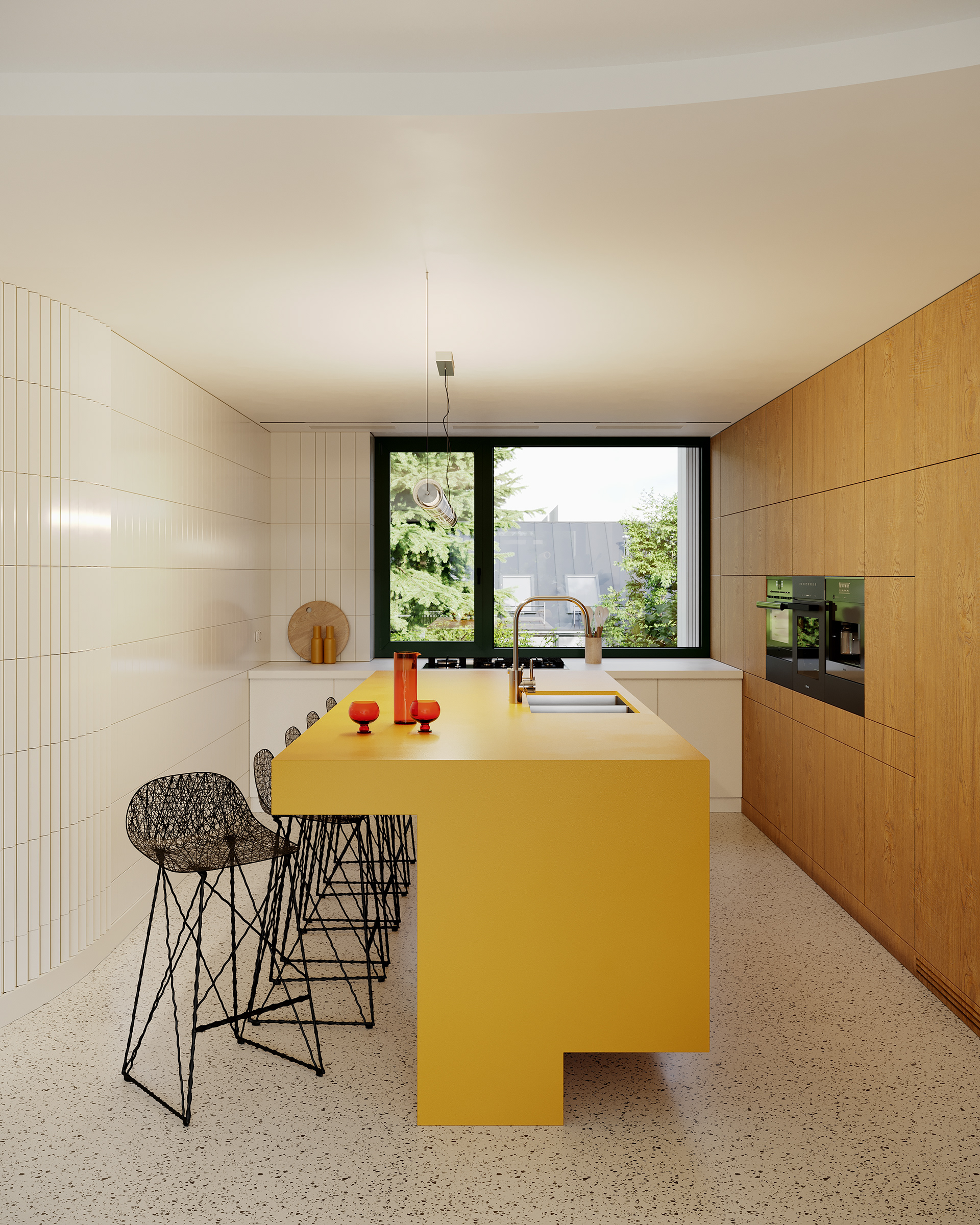 PRL时代典型波兰立方体房屋室内改造-9