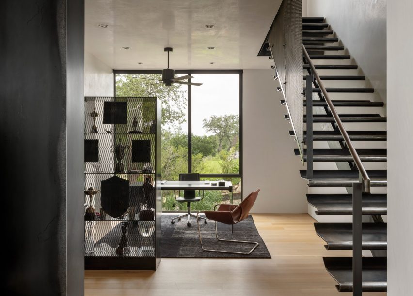 悬浮泳池的奥斯汀现代住宅丨美国奥斯汀丨Olson Kundig-30