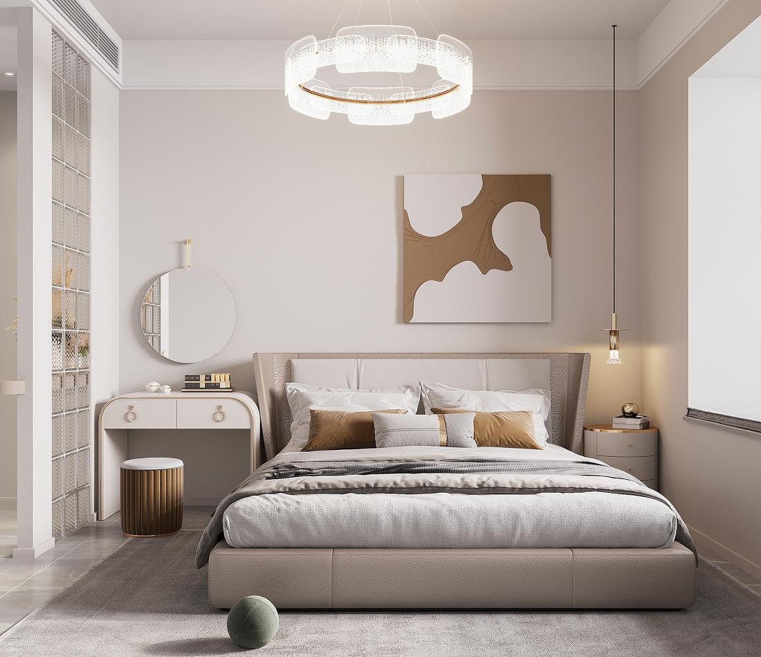 伊丽莎白轻美式浪漫家居设计-20