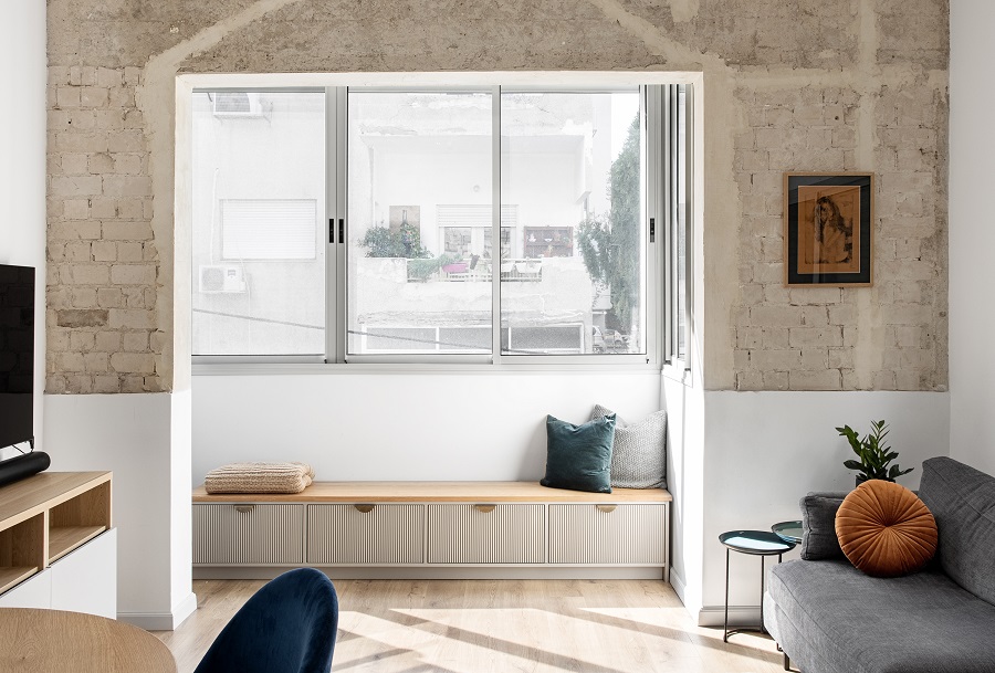 57平米小户型公寓设计丨以色列特拉维夫丨室内设计师达娜·罗兹（דנה ברוזה）-15