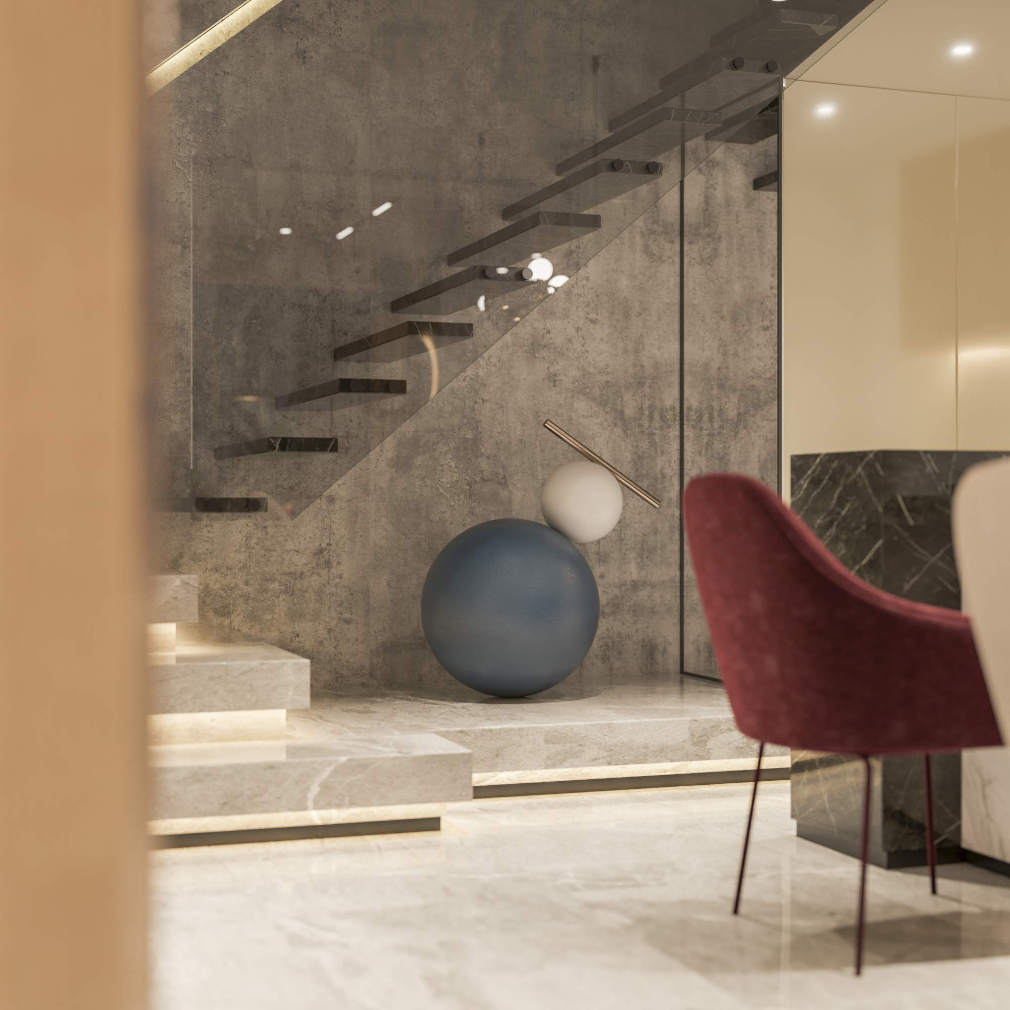 新月半岛简约时尚空间设计-25