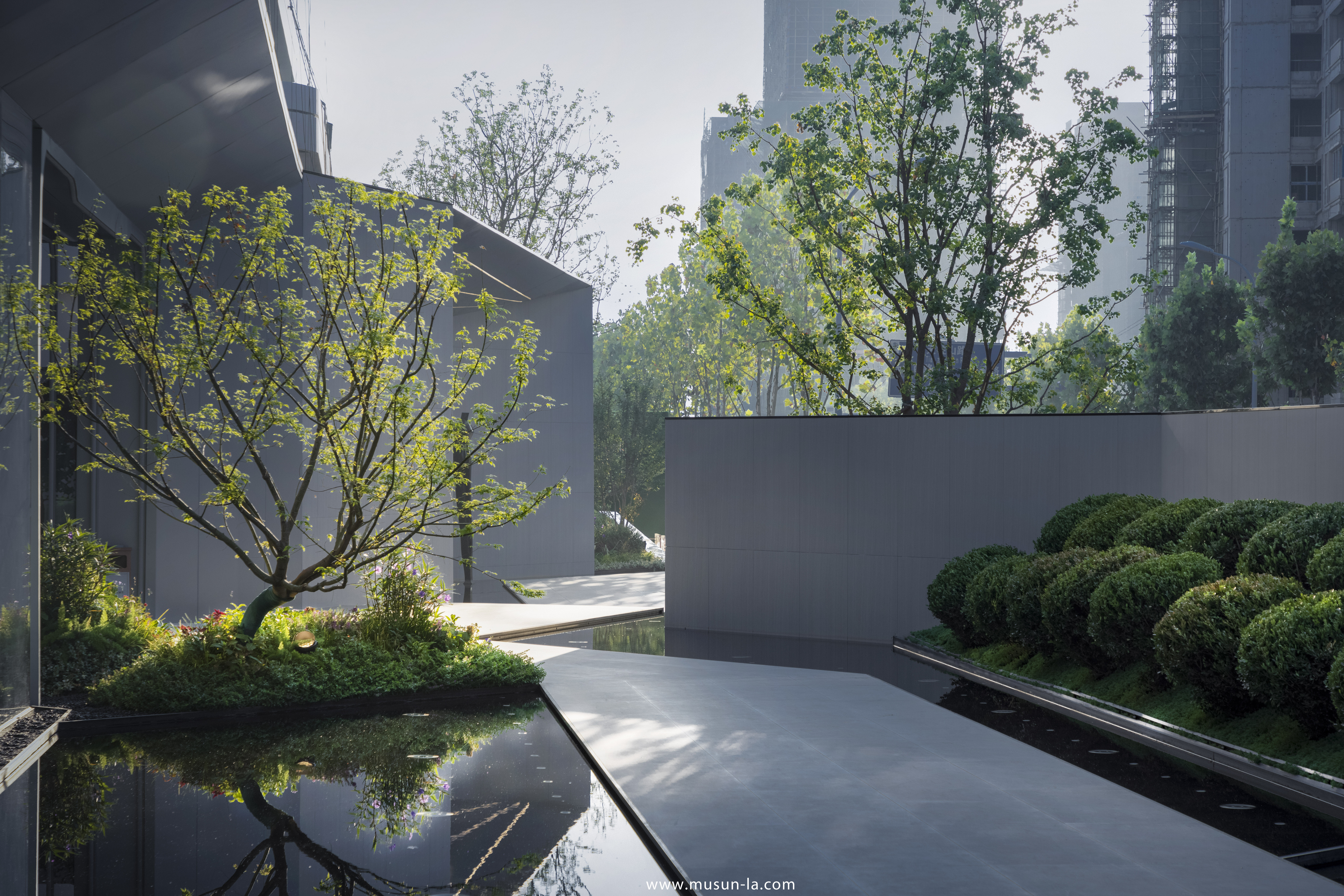 MUSUN·创霖·锦程澜湾丨中国合肥丨木杉景观-16