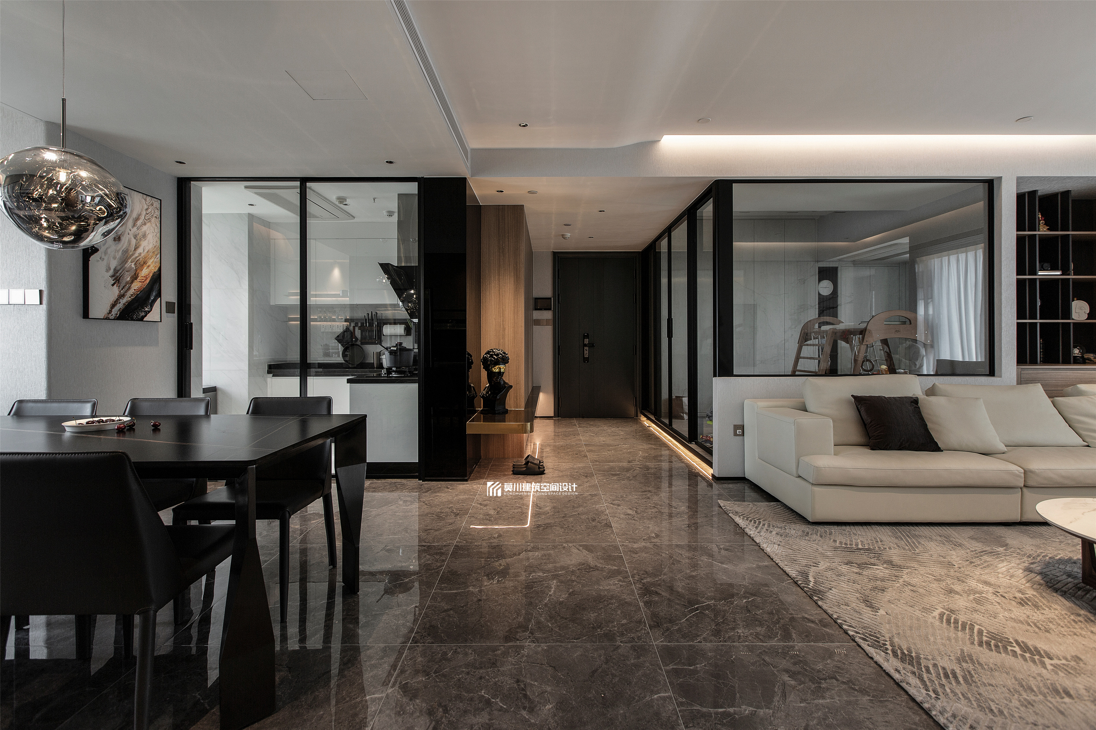 香山美墅现代温馨家居设计丨莫川-15