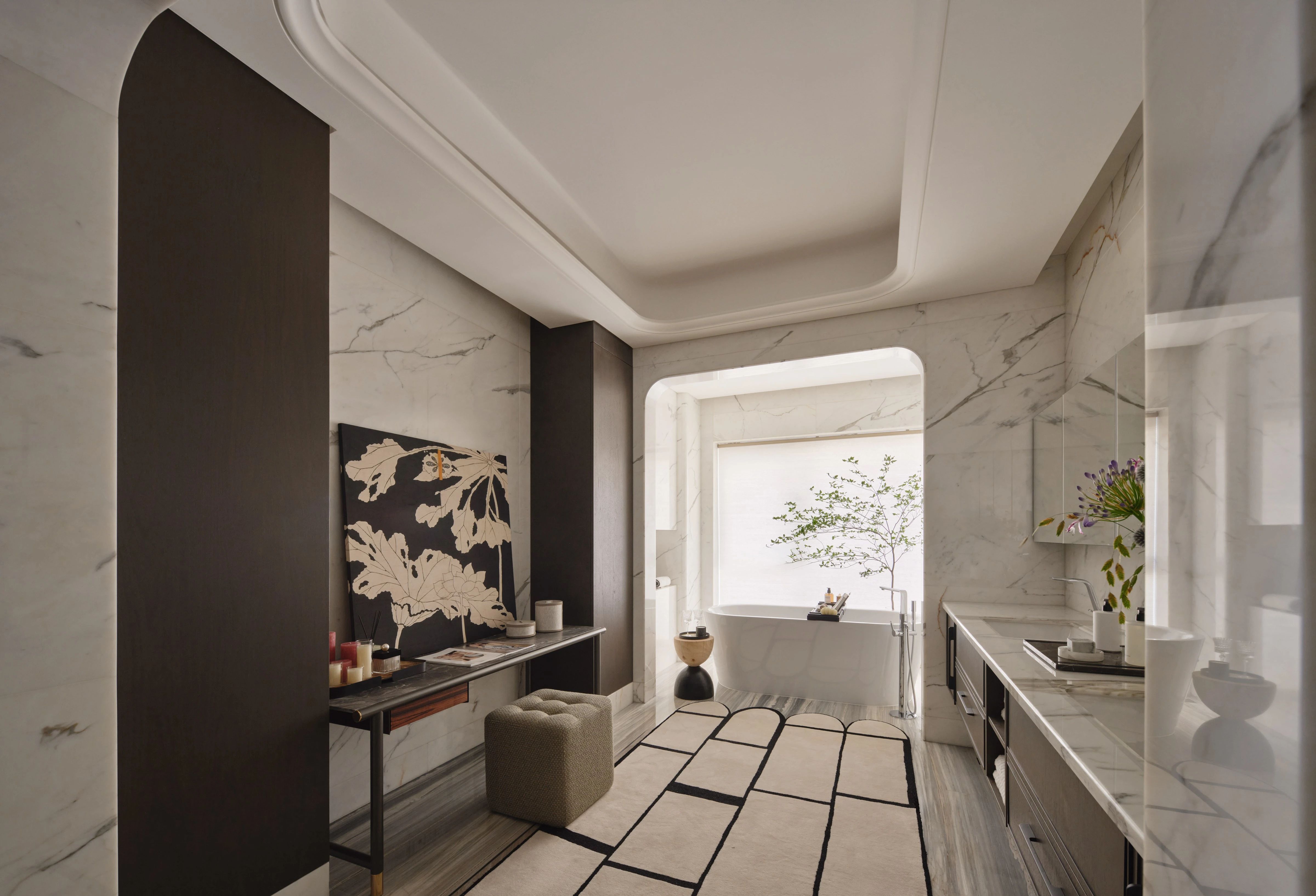 杭州银杏汇 1200㎡顶复豪宅样板间丨中国杭州-68