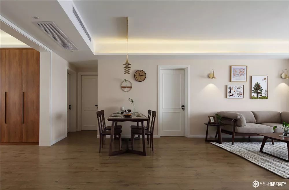 金浦御龙湾 140㎡日北混搭风，自然温暖的多功能家-28