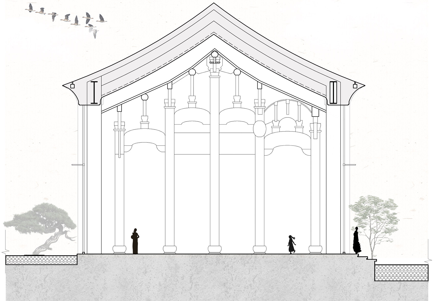 福建南平考亭古街·白鹤书院设计 / 留白建筑 | SOHO设计区-27