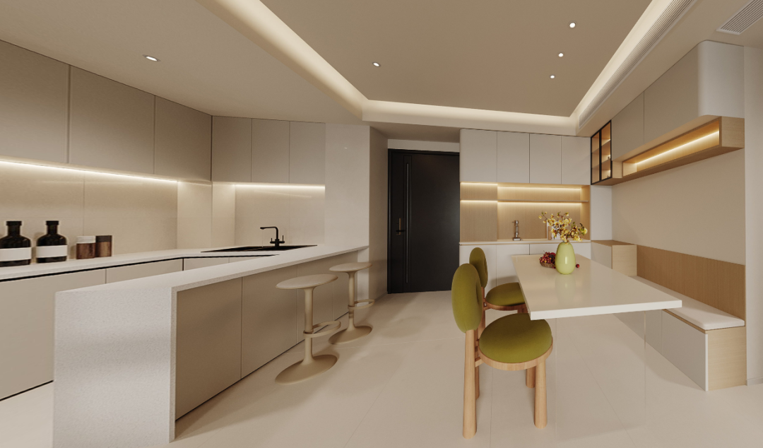 丽园作品｜新浦嘉园100㎡：光影织就现代家居生活诗行-17