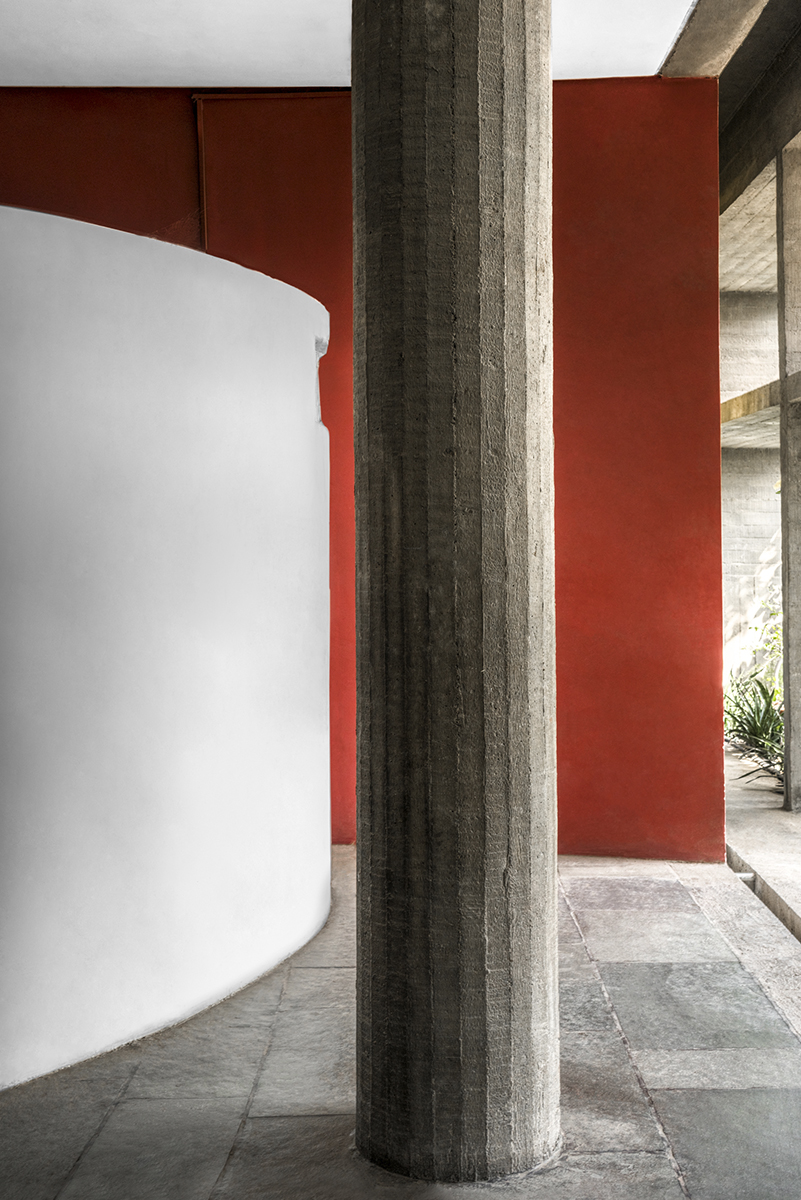 印度阿默达巴德纺织厂总部大楼-19