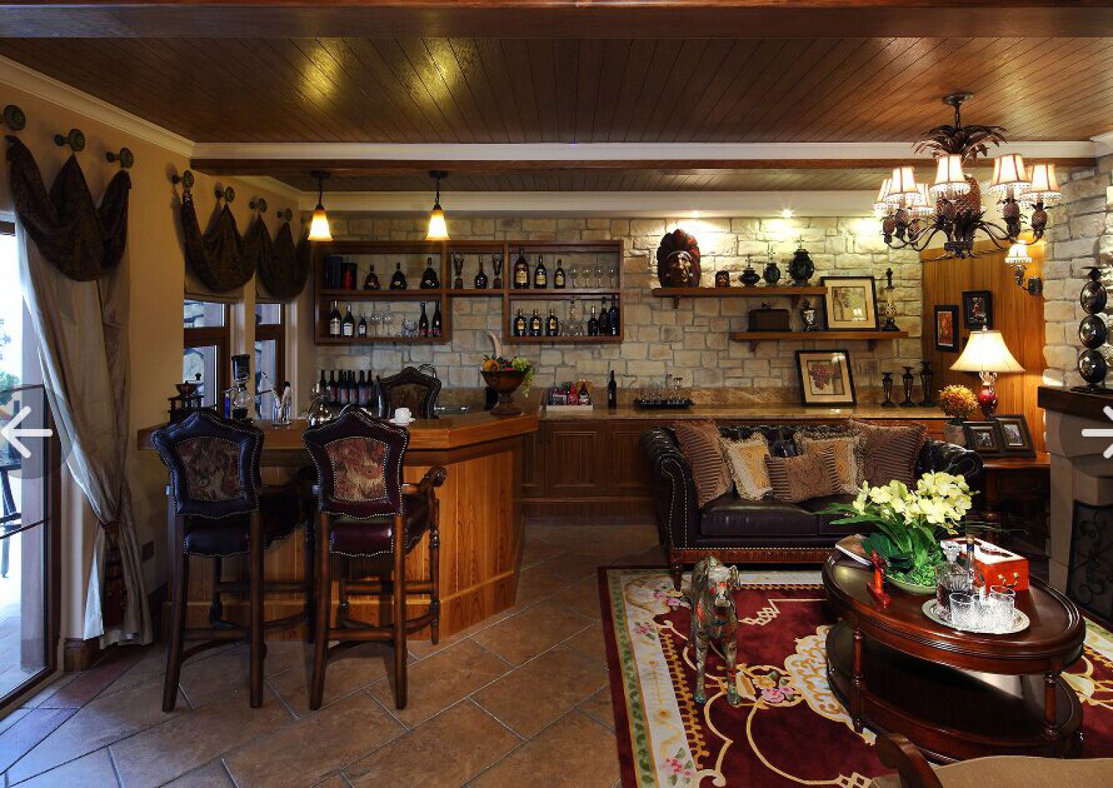 棠湖泊林城41栋美式乡村别墅-8