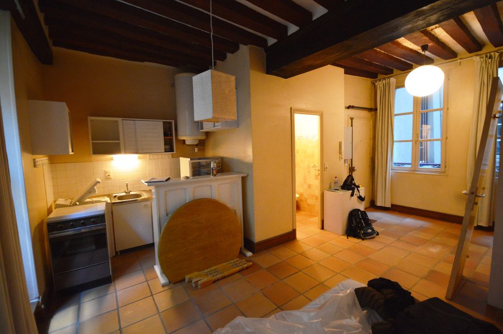 24㎡蜗居变巴黎时尚小公寓，设计师如何做到的？-31