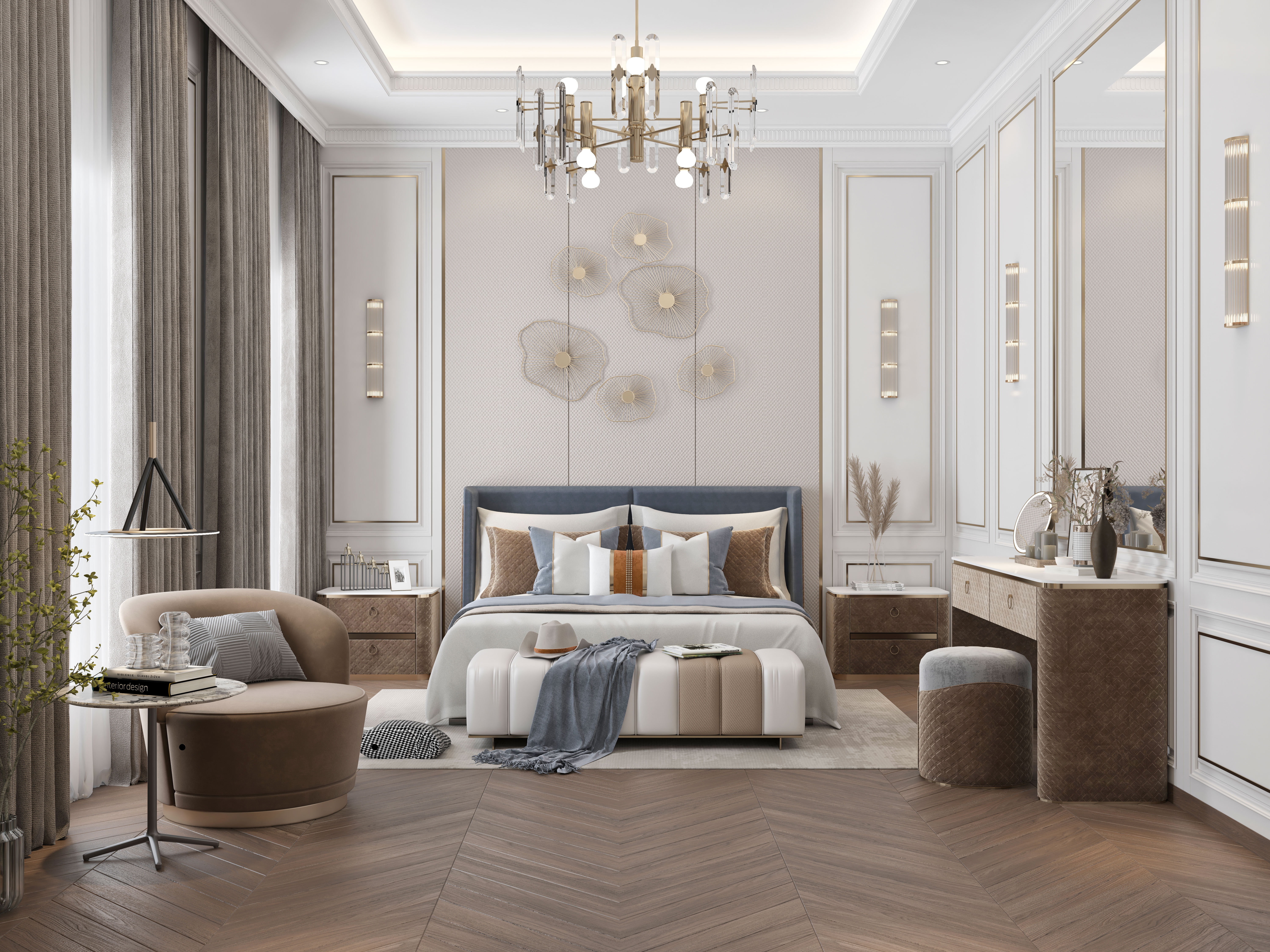 KSA | NEOCLASSIC BEDROOM-0