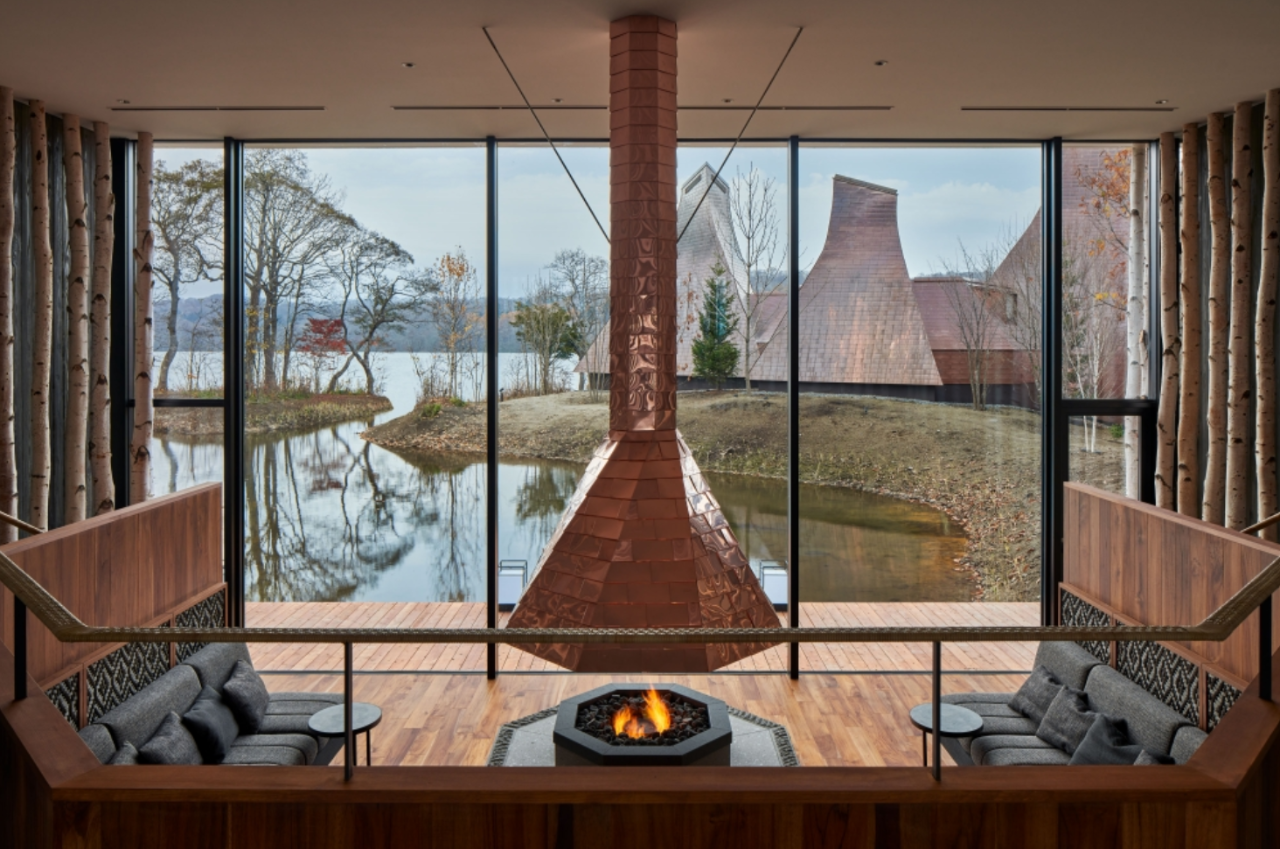 北海道白老町温泉酒店界波罗多丨中村拓志-40